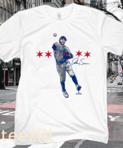 Dansby Swanson Superstar Pose Shirt Dansby Swanson Baseball Chicago