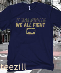 If One Fights We All Fight Tee Shirt Boulder College Football