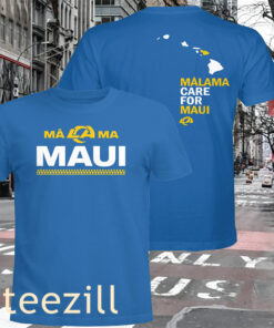 Los Angeles Rams X Maui Relief Shirt Maui Wildfire Relief Fund