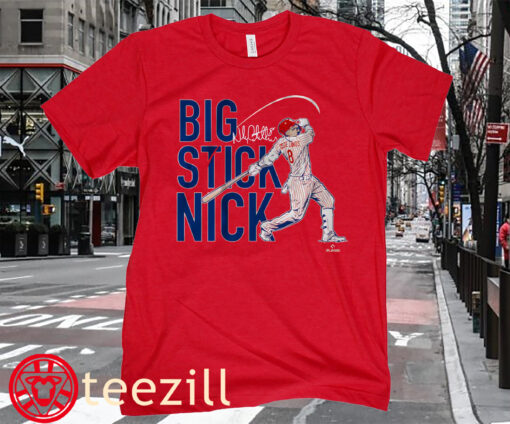 Nick Castellanos Tee - Big Stick Nick Chicago Shirt