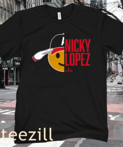 Nicky Lopez Salute T-Shirt - MLBPA Atlanta Baseball