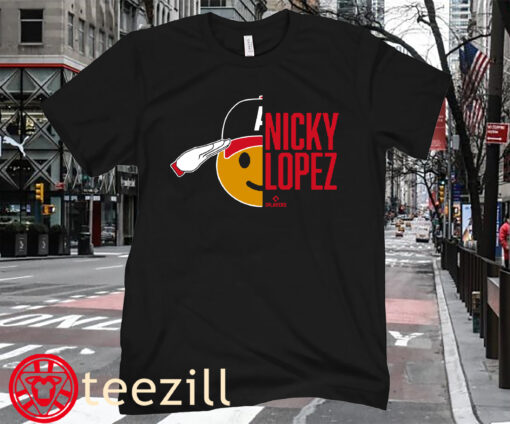 Nicky Lopez Salute T-Shirt - MLBPA Atlanta Baseball