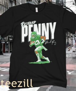Rashaad Penny Philadelphia Chisel Tee Shirt