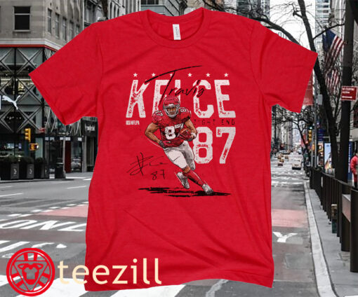 Travis Kelce Kansas City Stars Shirt Kansas City Football
