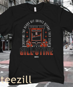 Trenton Gill Chicago GILL-OTINE Shirt Chicago Football