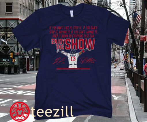 Enjoy The Show Shirt - Ronald Acuña Jr. Atlanta Bravess
