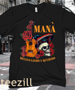 Halloween Mexican Independence Mana 2023 Mexico Lindo Y Querido Tee Shirt