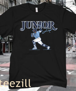 Junior Caminero Swing Shirt Tampa Bay Rays Tee