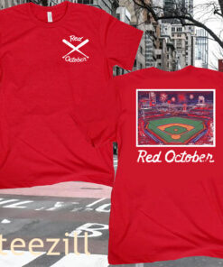 Philadelphia Phillies Red October 2023 T-Shirt