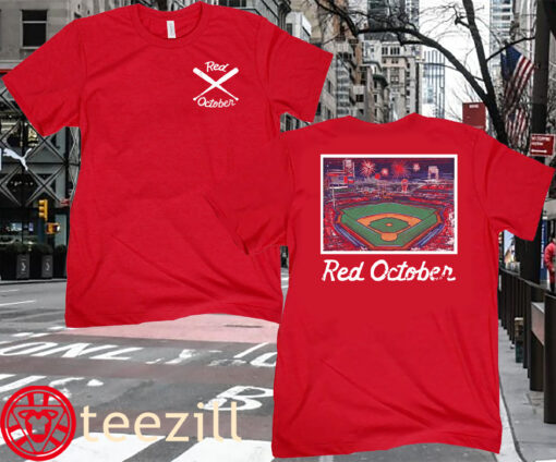 Philadelphia Phillies Red October 2023 T-Shirt