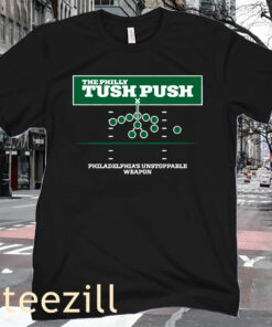 Philly Philadelphia Football Tush Push T-Shirt