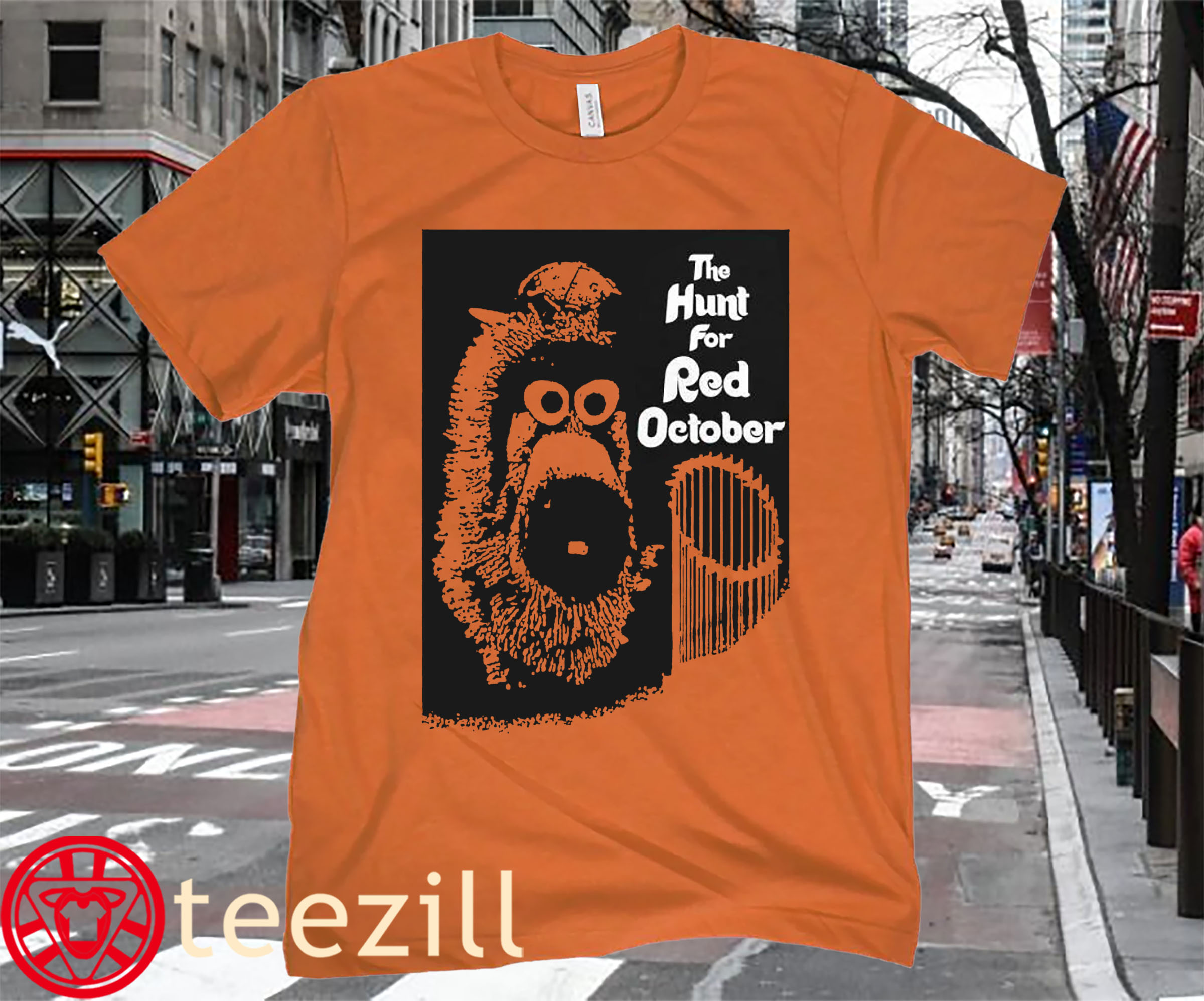The Hunt For Red October Philadelphia Phillies Oranger Shirt - teezill