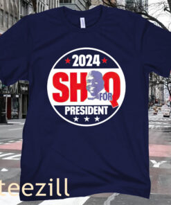 2024 Shaquille O'neal Shaq For President Shirt Unisex Hoodies