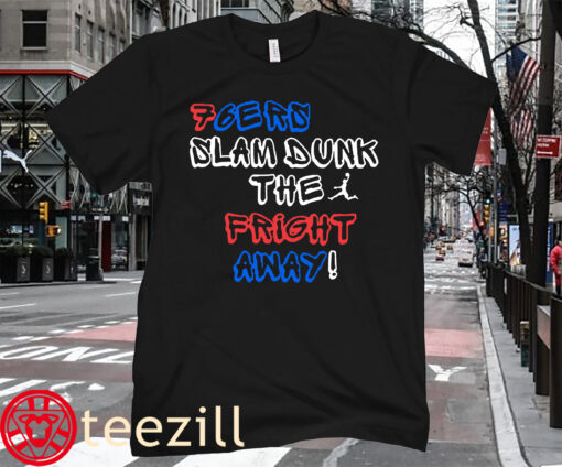 76ERS Slam Dunk The Fright Away T-shirt