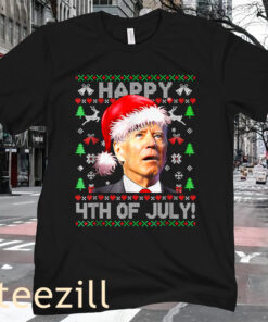 Christmas Funny Joe Biden Happy Ugly Xmas T-Shirt