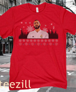 Christmas Real Madrid Benzema For Gifts Xmas Ugly Hoodies Shirt