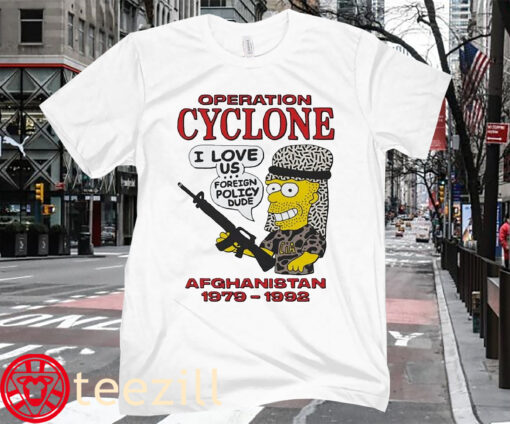 Cyclone Afghanistan 1979-1992 Tee Shirt