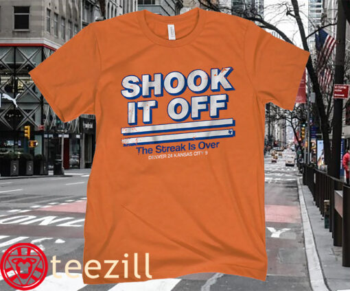 Denver Football Shook It Off Shirt