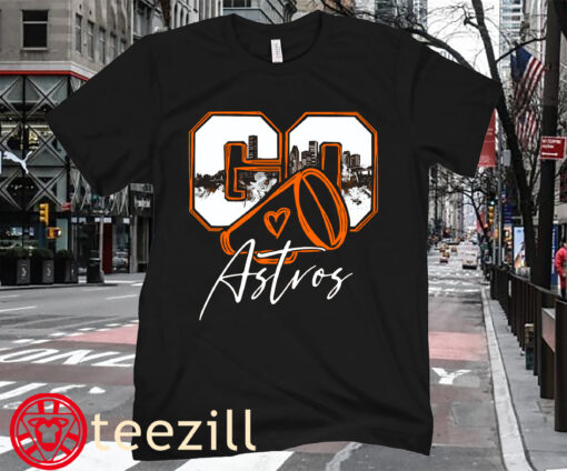 Go Cheer Astros Name Athletic Sports Gift For Hers Men's Shirt