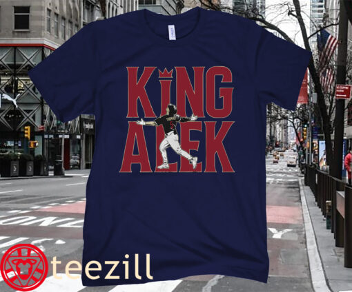 King Alek Alek Thomas Tee Shirt Arizona Baseball