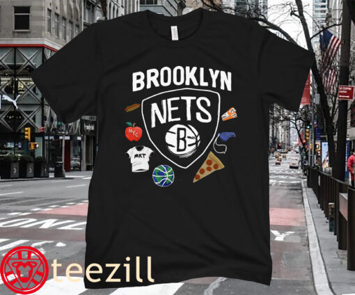 Logo Brooklyn Nets NBA x MARKET TShirt