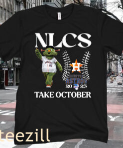 Logo Houston Astros Mascot NLCS Tee Shirt