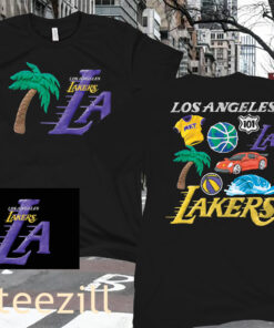 Los Angeles Lakers Nba Claymation T-shirt