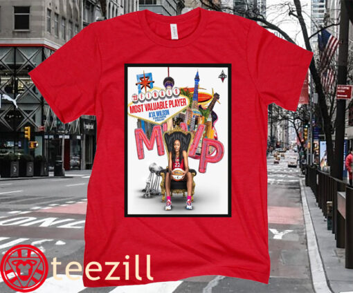 Posters A’ja Wilson Finals Most Valuable 2023 Shirt