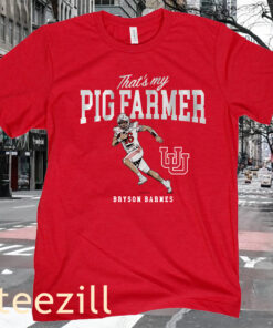That's My Pig Farmer Bryson Barnes Shirt UTAH Football