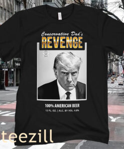 Trump’s Mugshot Beer Shirt Bud Light Beer