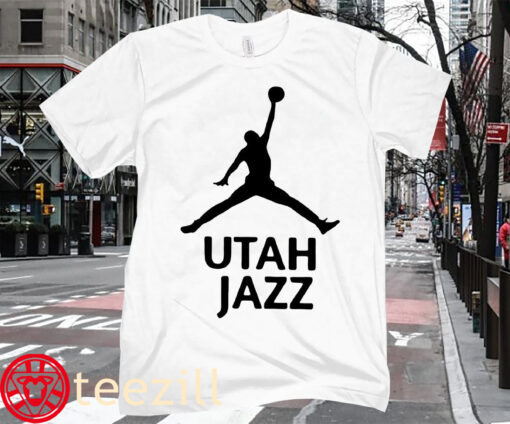 Utah Jazz Michael Jordan Logo Shirt