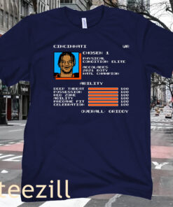 Video Game Rating T-Shirt Cincinnati Bengals Ja'marr
