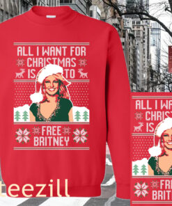CHRISTMAS IS TO FREE B UGLY SWEATER SHIRT