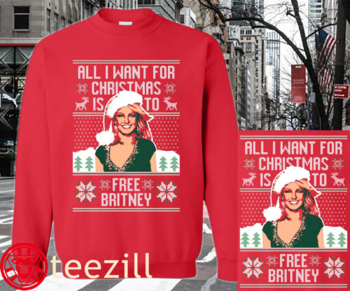 CHRISTMAS IS TO FREE B UGLY SWEATER SHIRT