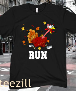 The Run Costume Thanksgiving Running Turkey Trot Shirt