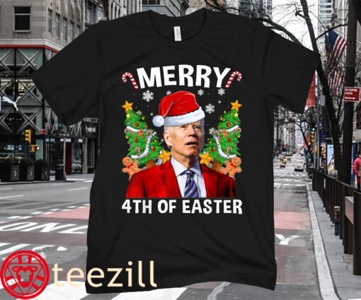 Xmas Joe Biden Christmas Santa Hat Shirt