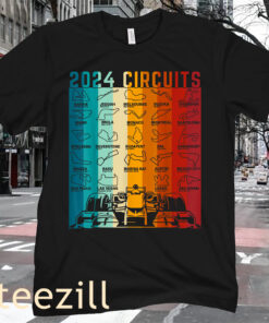 2024 Schedule Formula Racing Formula Car Shirt