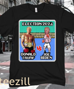 Election 2024 Donal Trump Vs Joe Biden Funny Game Shirt