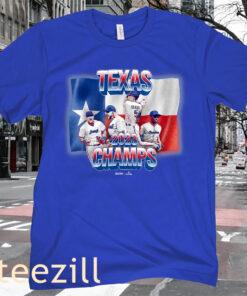 MLB World Champion Texas Baseball Player T-shirt