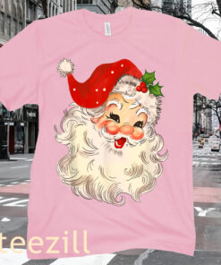 The Santa Claus Face Shirt Christmas Xmas Santa Claus T-Shirt