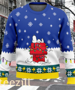 Xmas Snoopy Ugly Christmas Sweater 3D Shirt