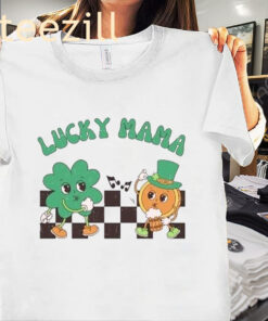 2024 Gift Lucky Mama St. Patricks Day Family Shirt