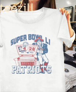 2024 New England Patriots Super Bowl LI Champs Shirt