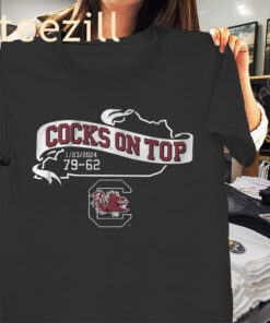 Basketball South Carolina Cocks On Top Shirt