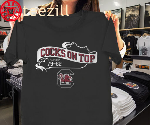 Basketball South Carolina Cocks On Top Shirt
