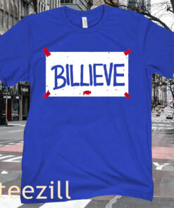 Billieve Sign Tee Buffalo Bills