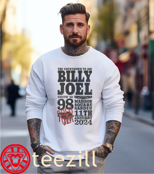 Billy Joel World Tour 2024 Shirt