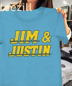 Blue Jim And Justin Shirt