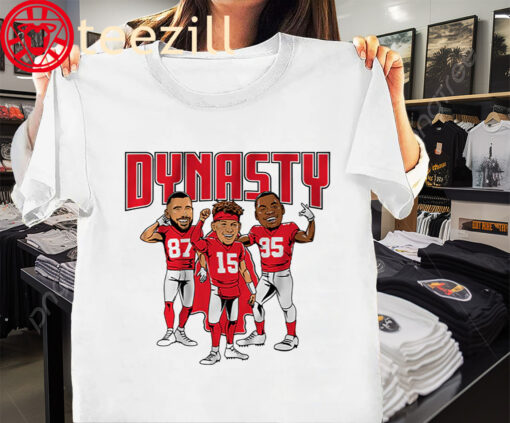 Dynasty Caricatures Kansas City Chiefs T-Shirt