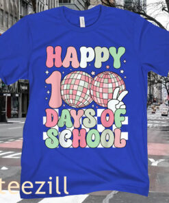 Gift For Boys And Teacher 100th Day Of School T-Shirt